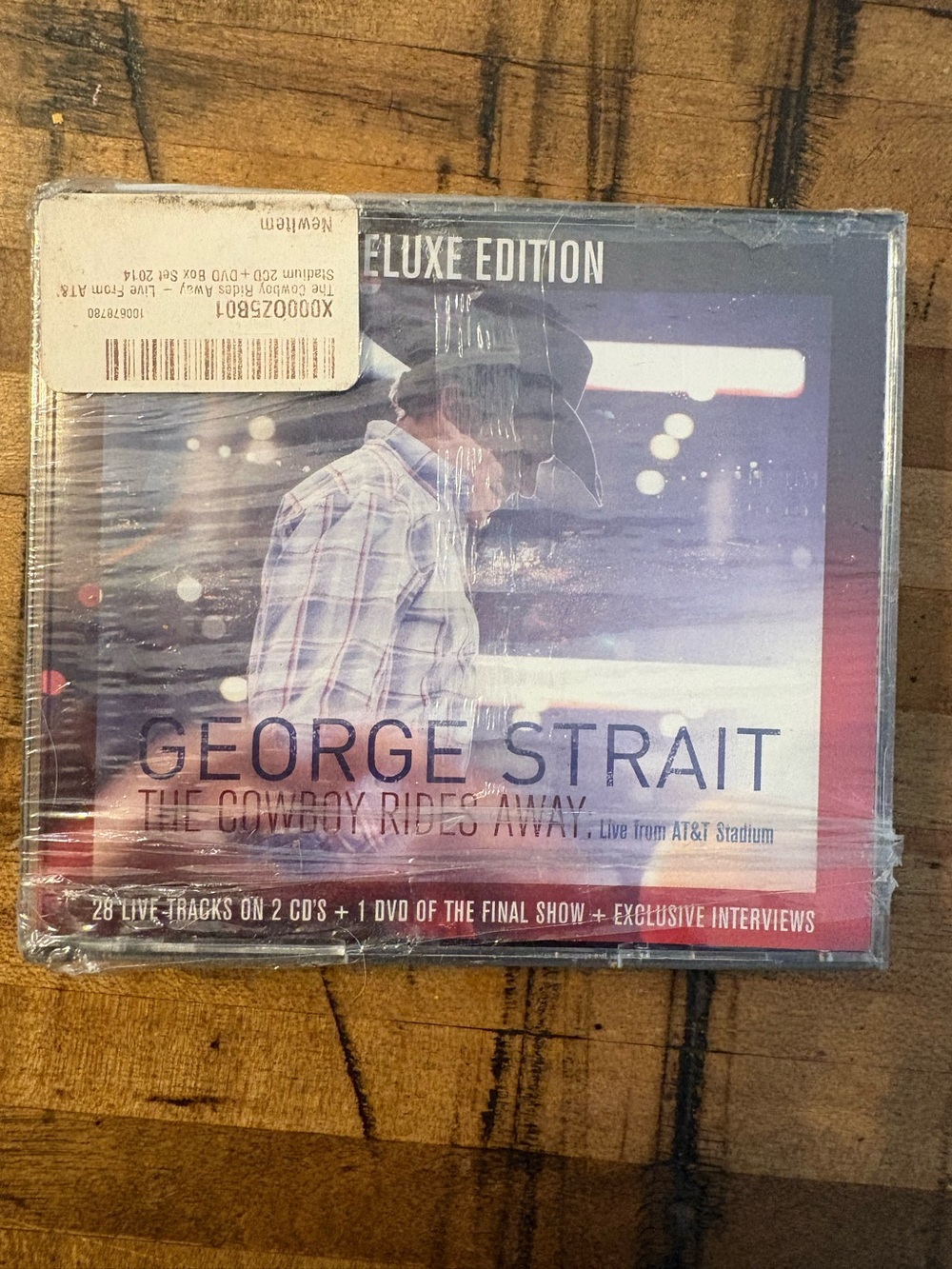 George Strait Live AT&T Stadium Deluxe DVD 2014 NEW